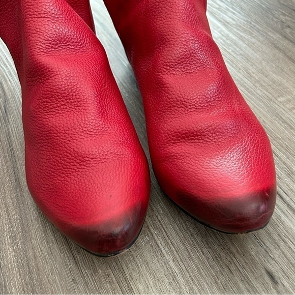 Coconuts by Matisse Vibrant Red Ankle Booties - Picture 10 of 10